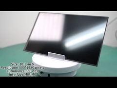 10.1 इंच टीएफटी डिस्प्ले स्क्रीन 800*1280 पिक्सल के साथ टीएफटी एलसीडी डिस्प्ले पैनल 350 नाइट की चमक के साथ